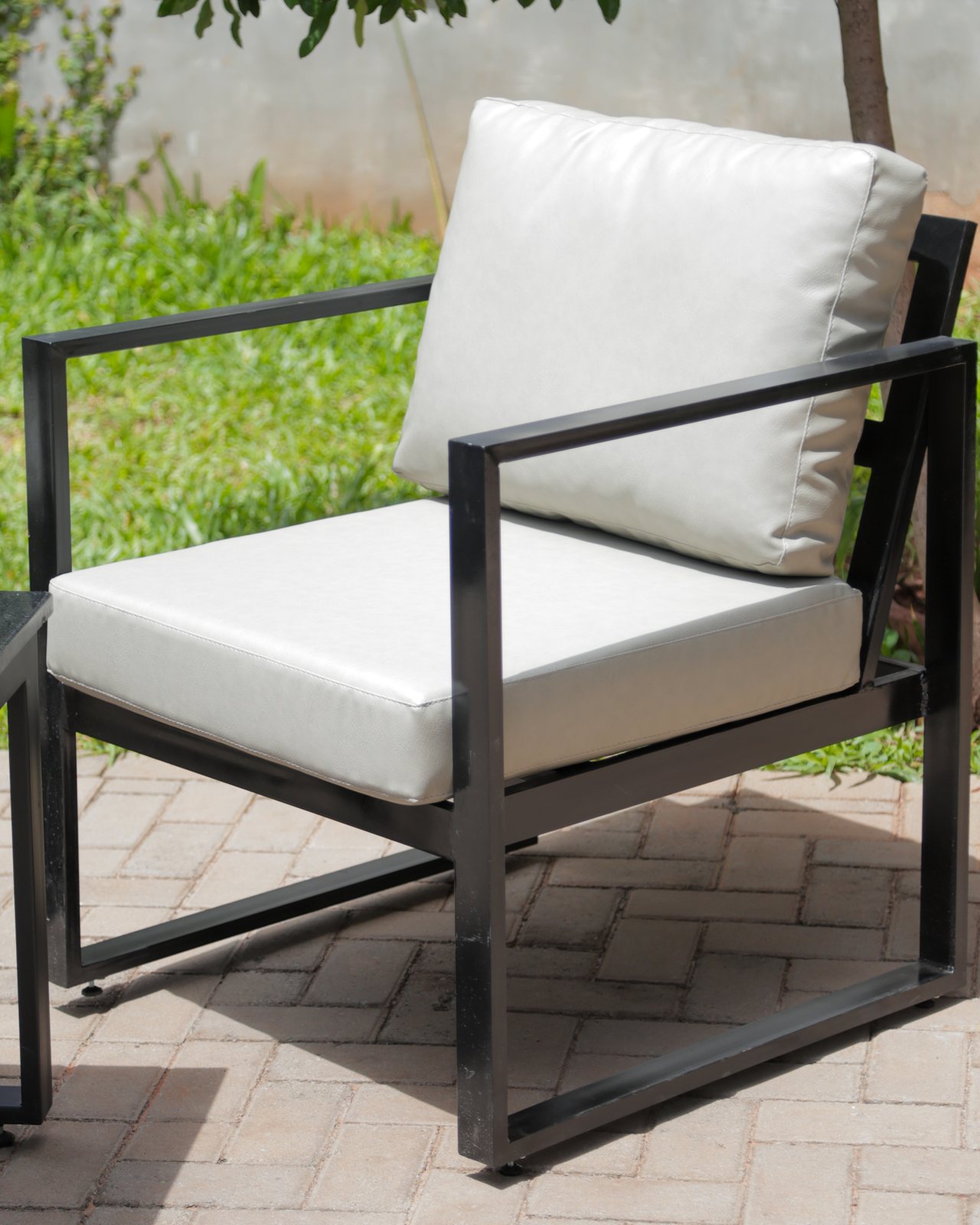 Sillón del juego Terra en gris claro